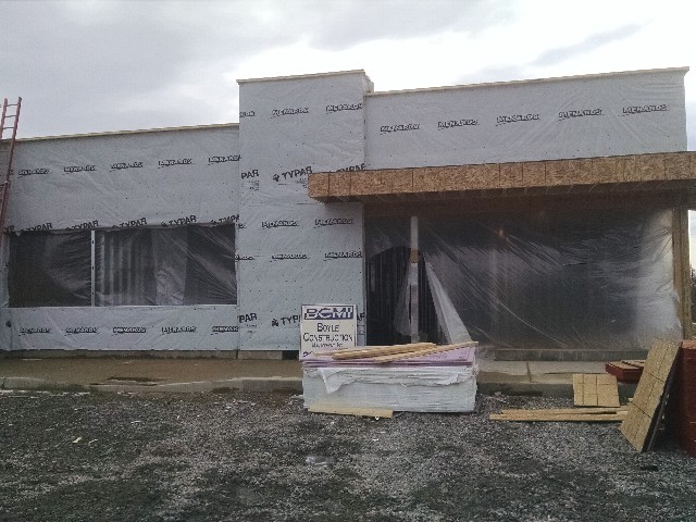 Framing of dental office