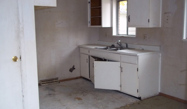 kitchen before we started work